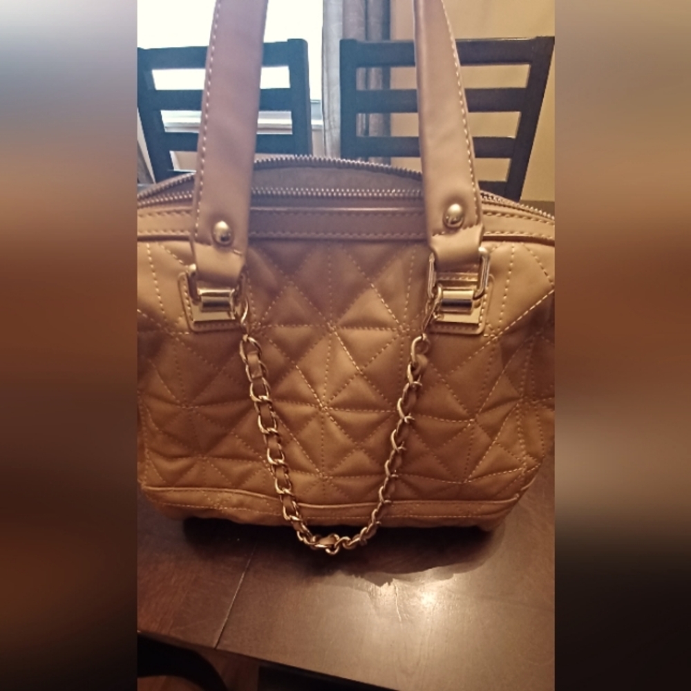 New Charming Charlie quilted satchel